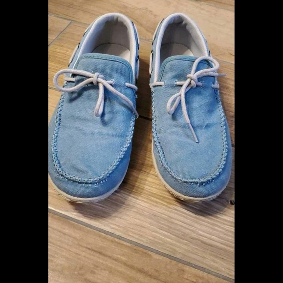 Patagonia Kula Canvas Moccasin Shoes size 7.5 - Picture 2 of 3